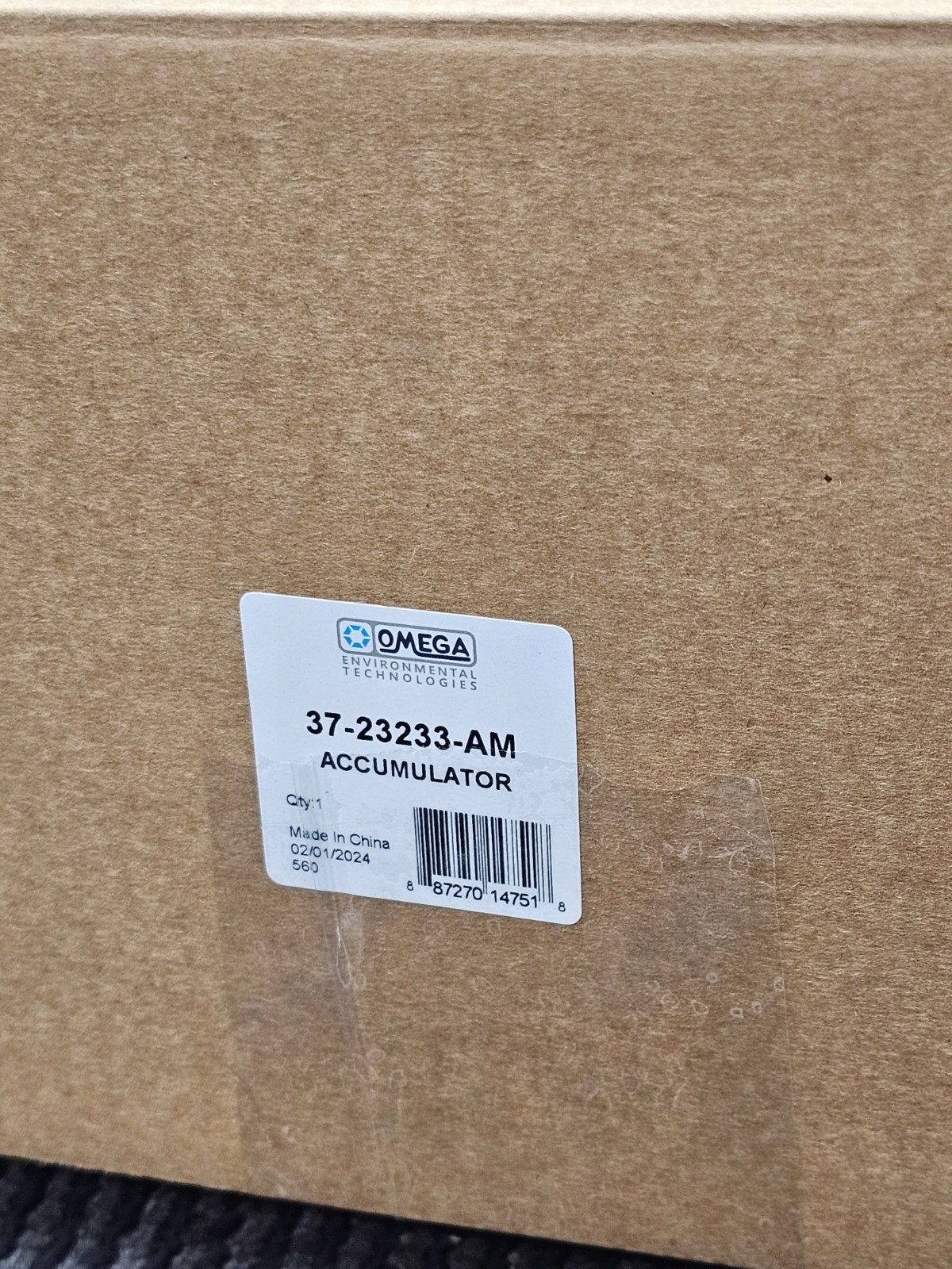 Omega Environmental Technologies 37-23233-AM Accumulator fits Ford F250 350 450