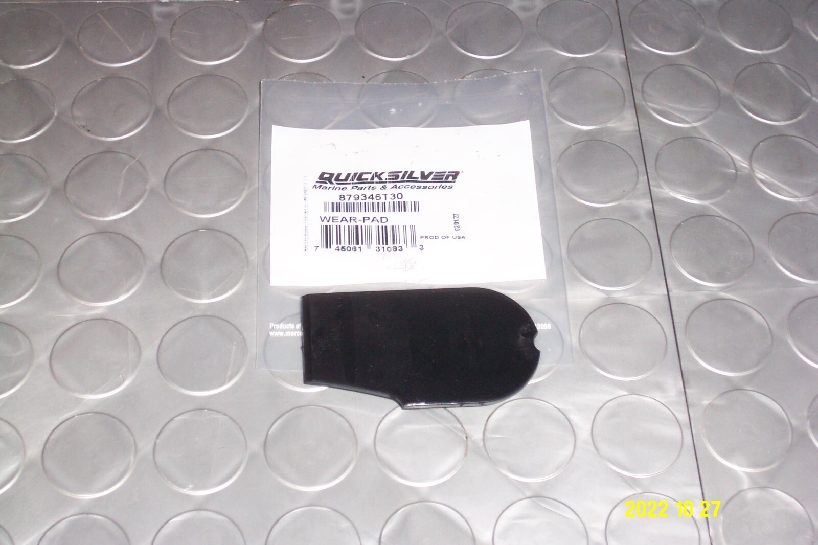 Mercury Quicksilver Wear Pad Kit Alpha 1 Gen 2 Sterndrive 8M2015937 879346T30