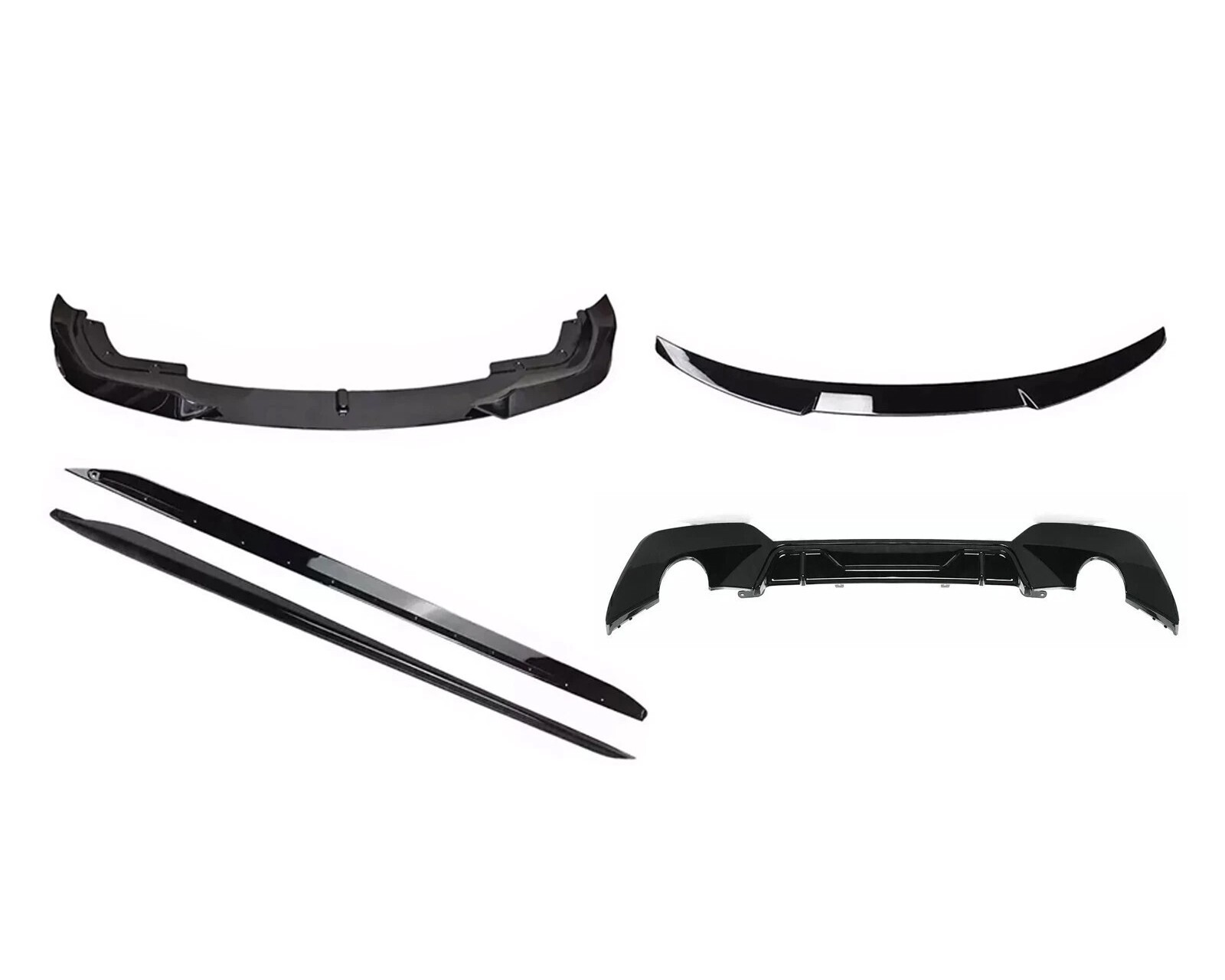 BODY KIT BODYKIT FOR BMW G20 3 SERIES FRONT SPLITTER REAR DIFFUSER SIDE SKIRT