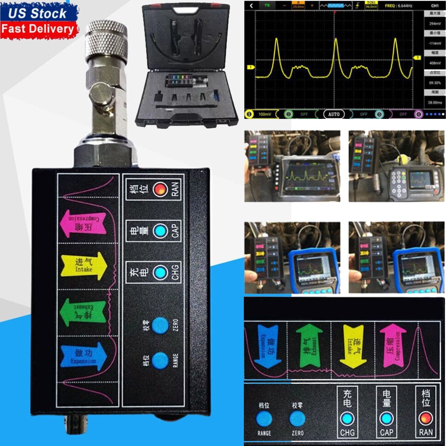 Automotive Cylinder Pressure Transmitter JH APT-100 Host Professional Sensor NEW