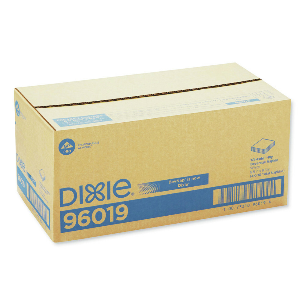 Georgia Pacific Professional 96019 Single-Ply Beverage Napkins (4000/Ct) New