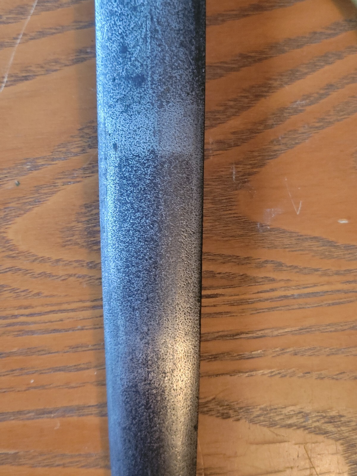 Civil War Officer's Dagger with Sheath Used Free Shipping