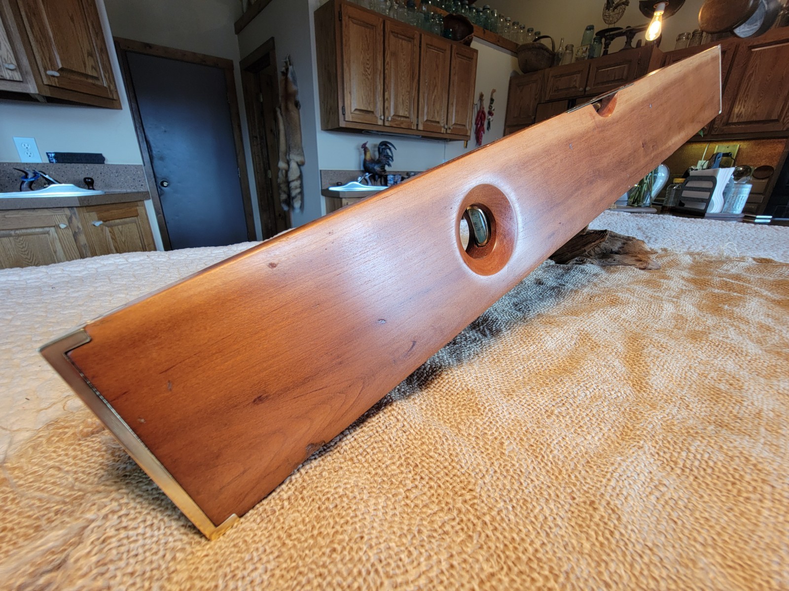 Antique STANLEY No. 3 Level 100% Restoration 26" Cherry Exc.