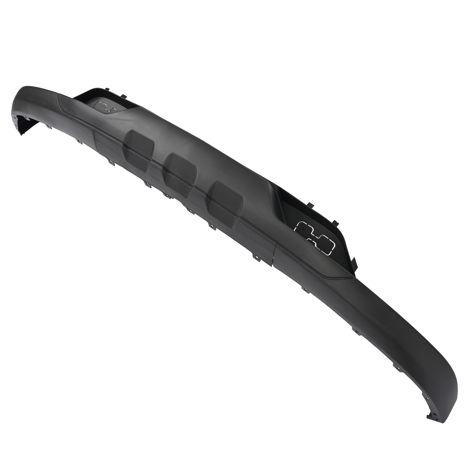 For Chevy Silverado 1500 1500 LD 2016-2018 19 Front Bumper Valance Air Deflector