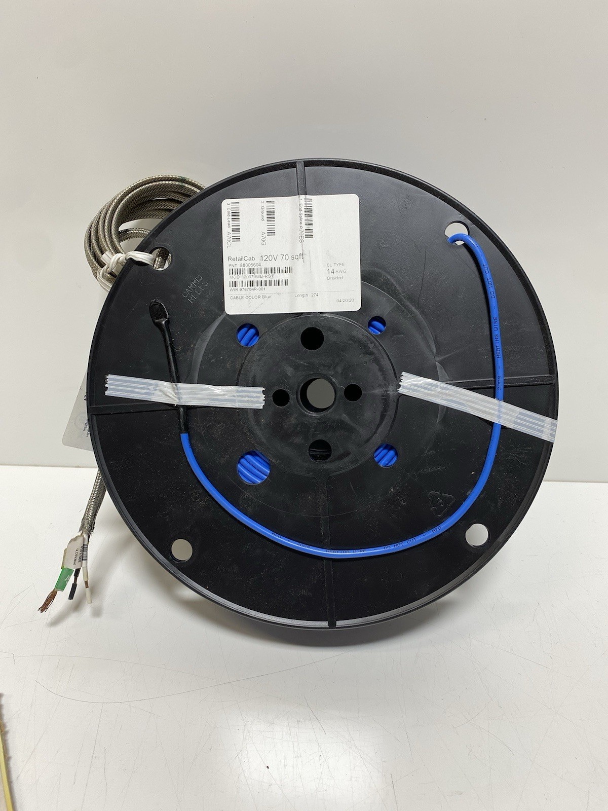 Suntouch Warmwire Radiant Electric Floor Heating Wire 120 Volt 70 Sq. Ft.