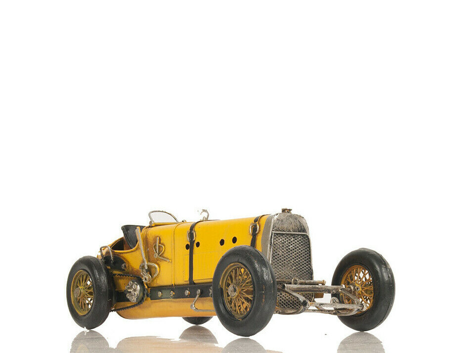 1923 Fiat SB-4 Eldridge Mefistofele Metal Model 13" Grand Prix Racing Car