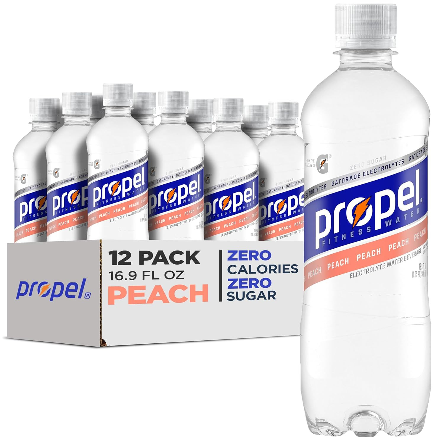 Propel Electrolyte Enhanced Water Sports Drink Select Flavor 16.9 fl oz