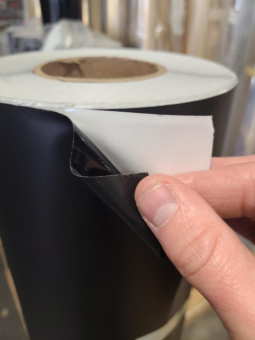 Black Color Sign Vinyl Cut Calendar Self-Adhesive (Like Oracal 651) 5-year Rolls