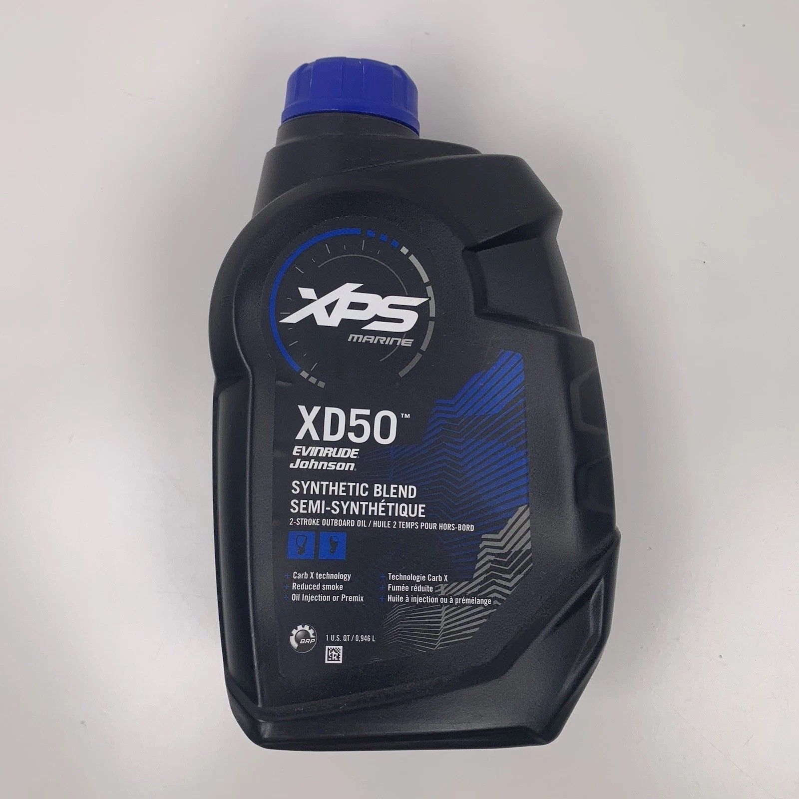 (4) XPS Marine XD50 Synthetic Evinrude 2-Stroke Outboard Blend Oil Quarts New