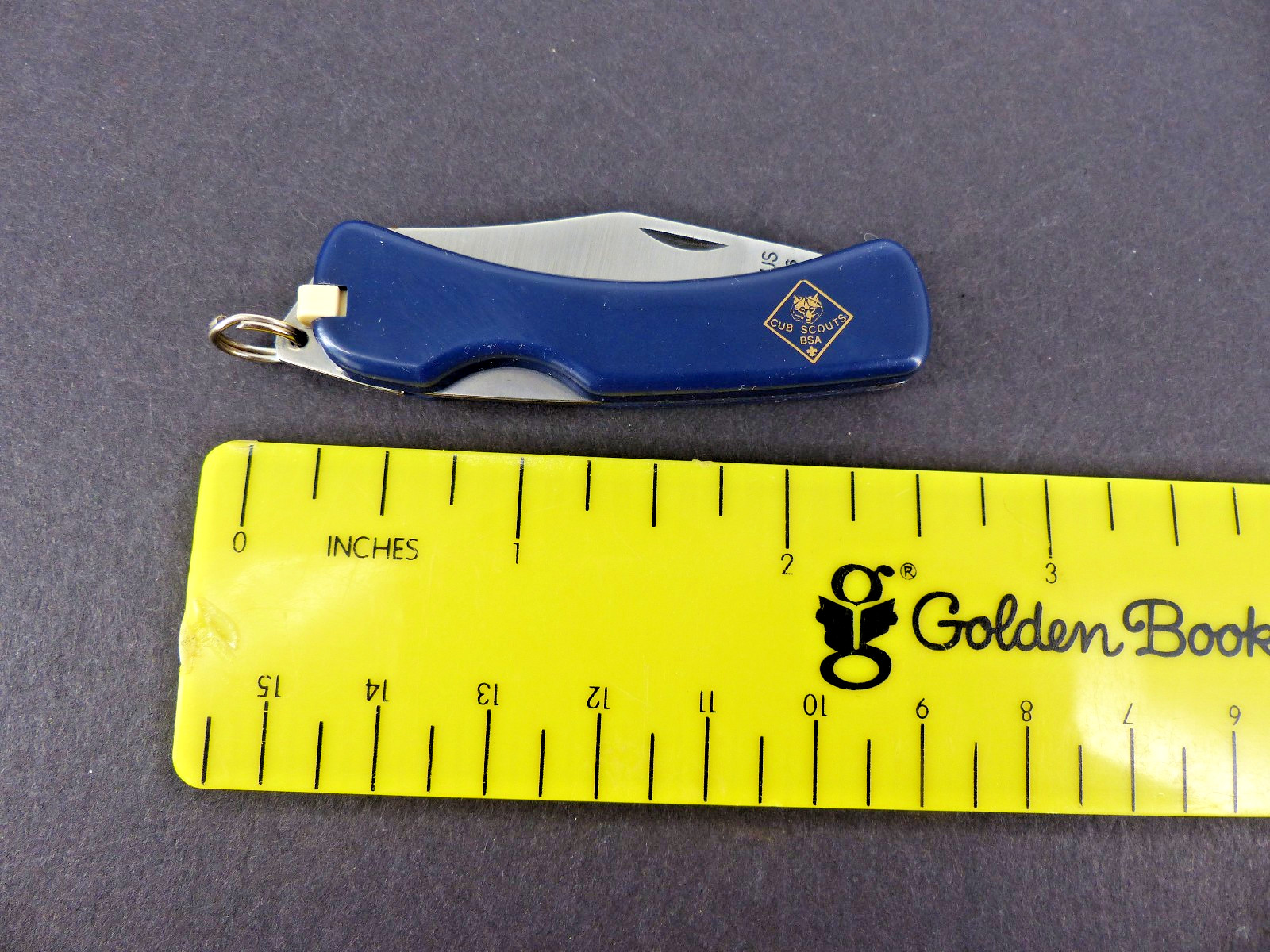 CAMILLUS 870 Checkmate Official Cub Scout MINI Lockback Knife - NOS 1898