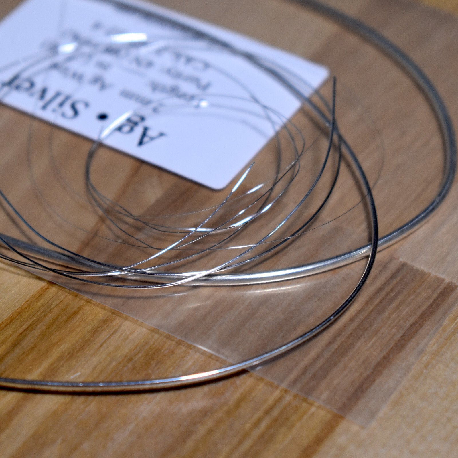 99.99% Pure Silver Wire; 12, 18, 24, 28, 32, 38 ga (0.1 0.2 0.3 0.5, 1, 2mm)