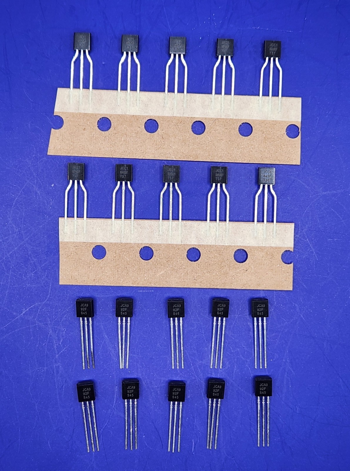 10 Each KSC1845FTA & KSA992FBU GENUINE ONSEMI TRANSISTORS FASTEST FREE SHIPPING!