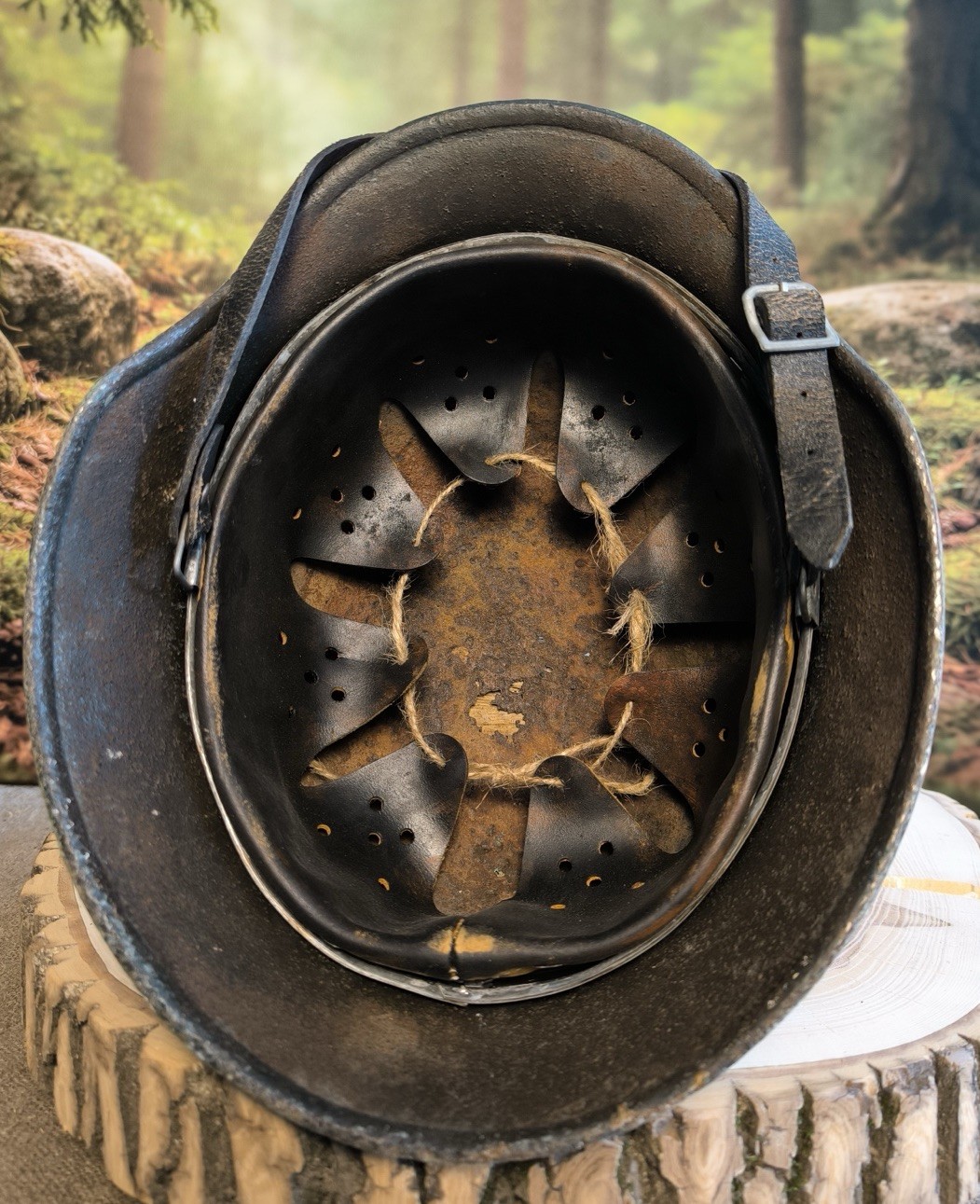 Helmet german original nice helmet M40 original WW2 WWII size 66