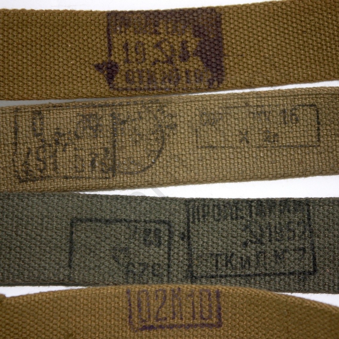 Original Soviet Mosin-Nagant rifle carrying sling Infantry type Marked and Dated