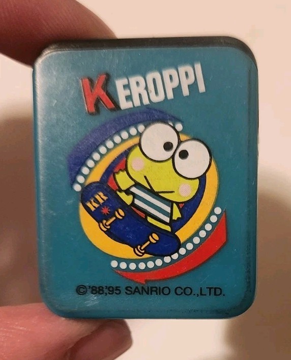 Vintage Keroppi 1996 Sanrio Pencil Sharpener Rare