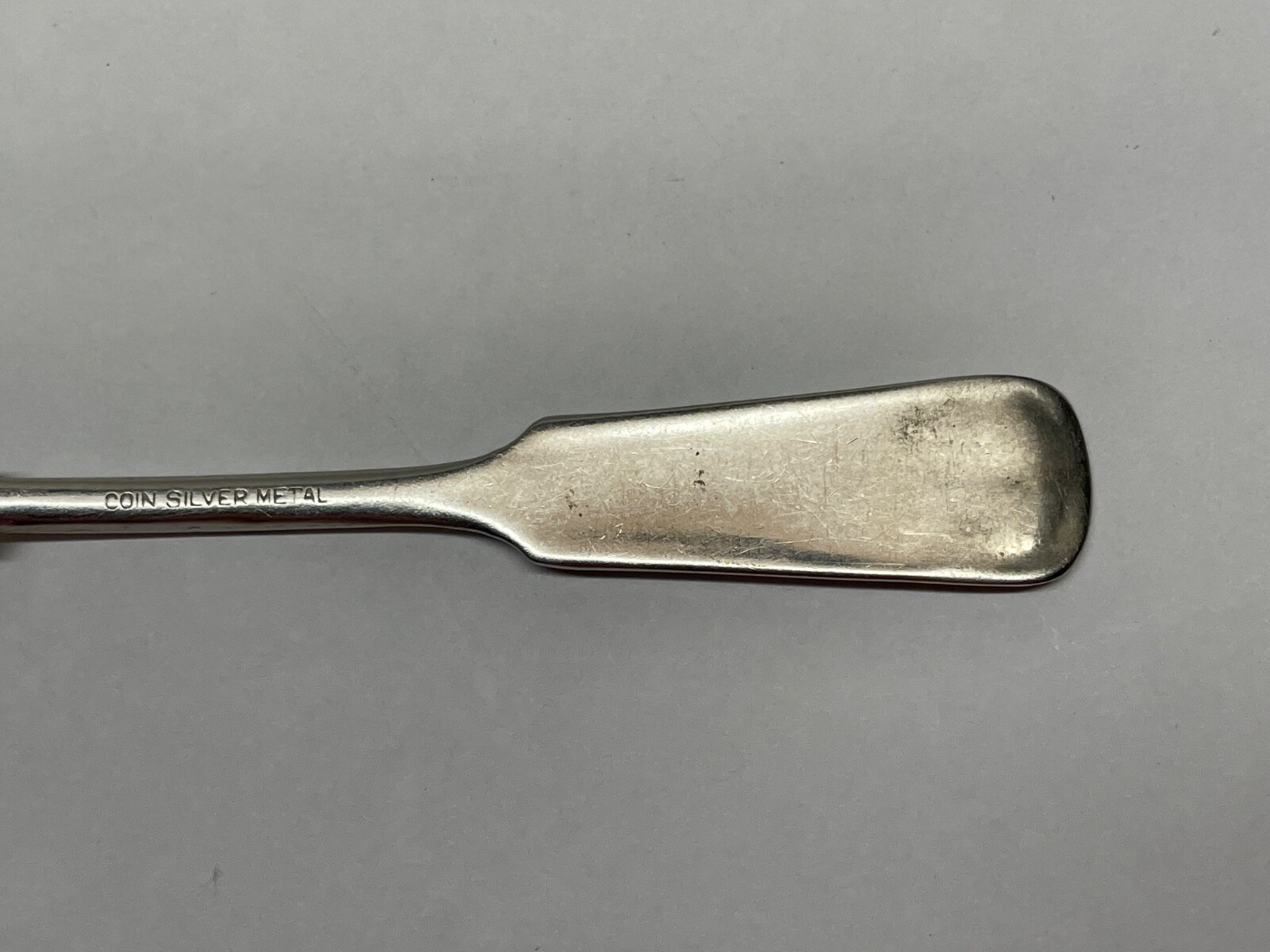 Vintage Coin Silver Sugar Spoon 5-7/8” 19g
