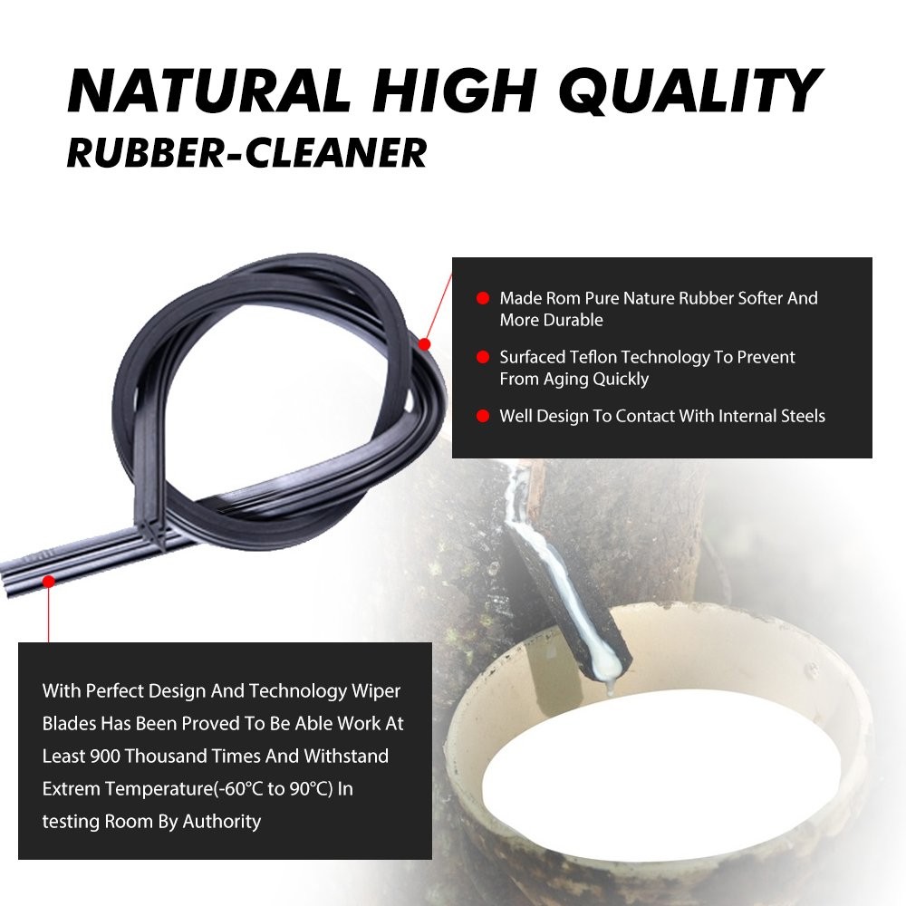 All Season Front Windshield Wiper Blades 22"+22"For Chevy Silverado 2008-2014