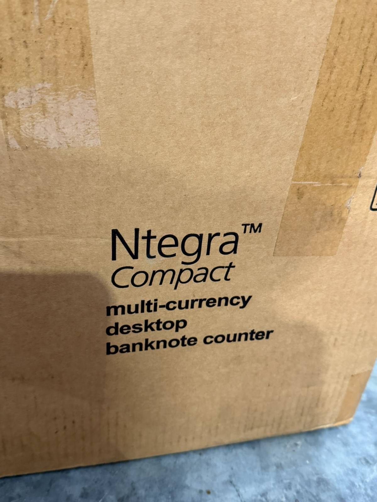 Ntegra Compact II Multi Currency Desktop Banknote Money Counter Open Box