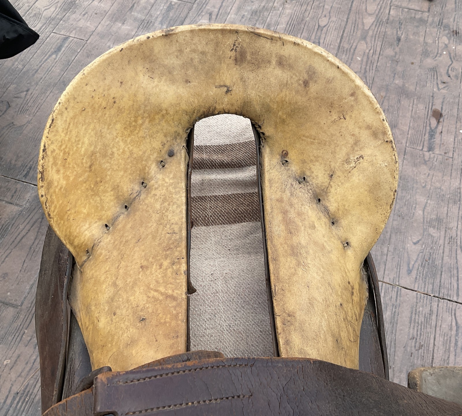 Rare M 1875 Indian Wars Antique 1860s 1870s Wagon Drivers Saddle Civil War