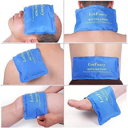 Reusable Hot Cold Compress Gel Ice Pack for Sports Injuries Pain Relief Packs