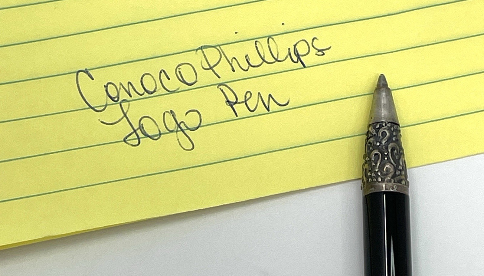 Intalica Twist Action Ballpoint Pen CONOCO PHILLIPS Logo