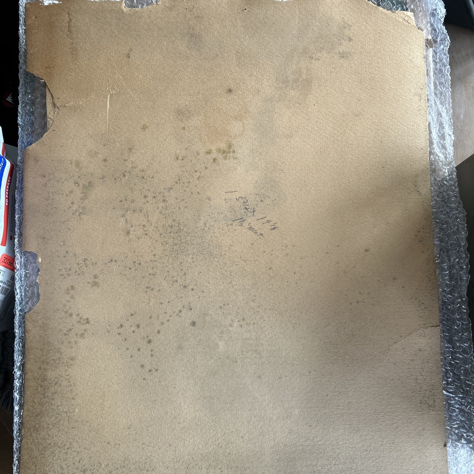 Antique Original WW1 Military Infantry Company Wounded In Action Letter