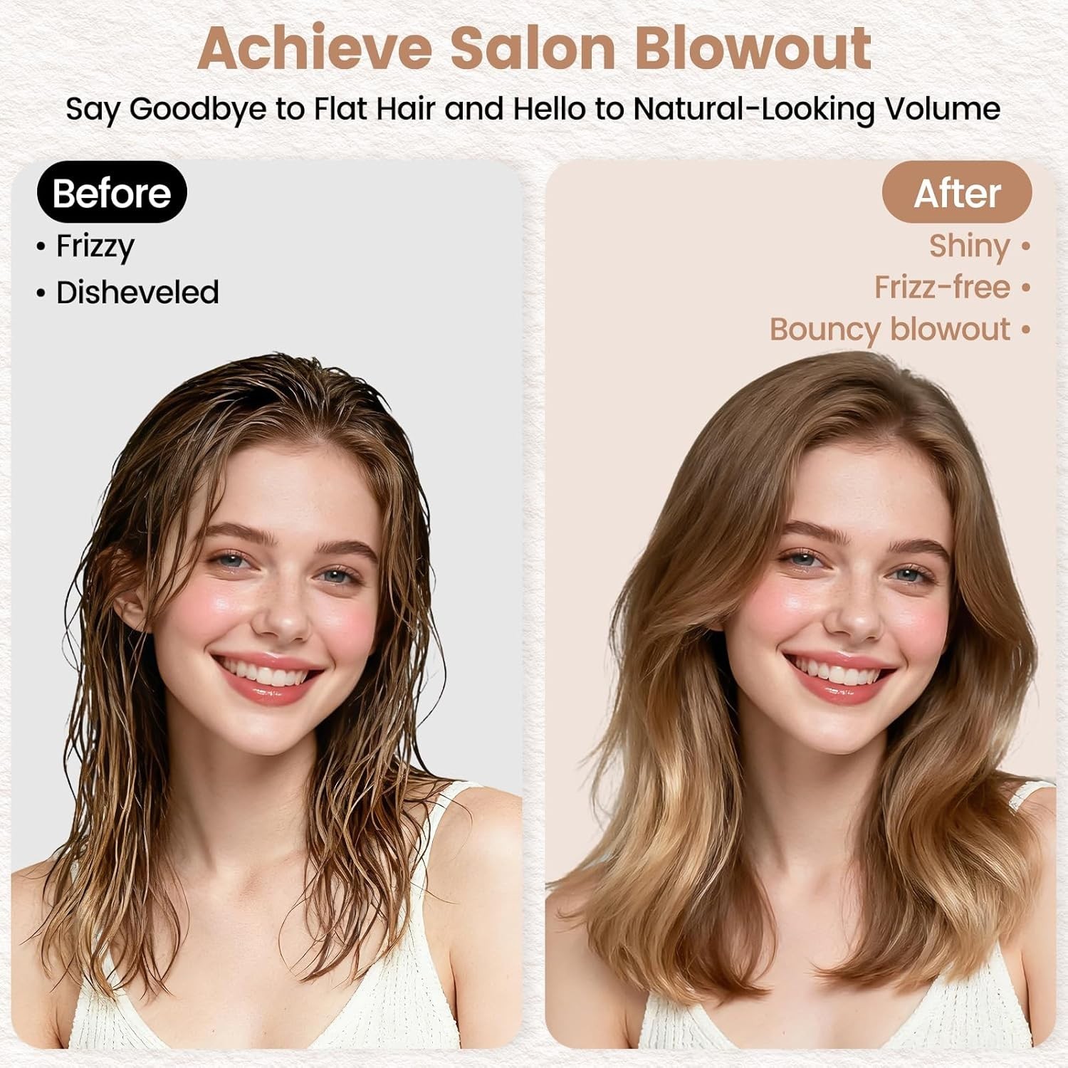 Round Brush Attachment for Shark FlexStyle HD300 Series Blow Dryers Attachments