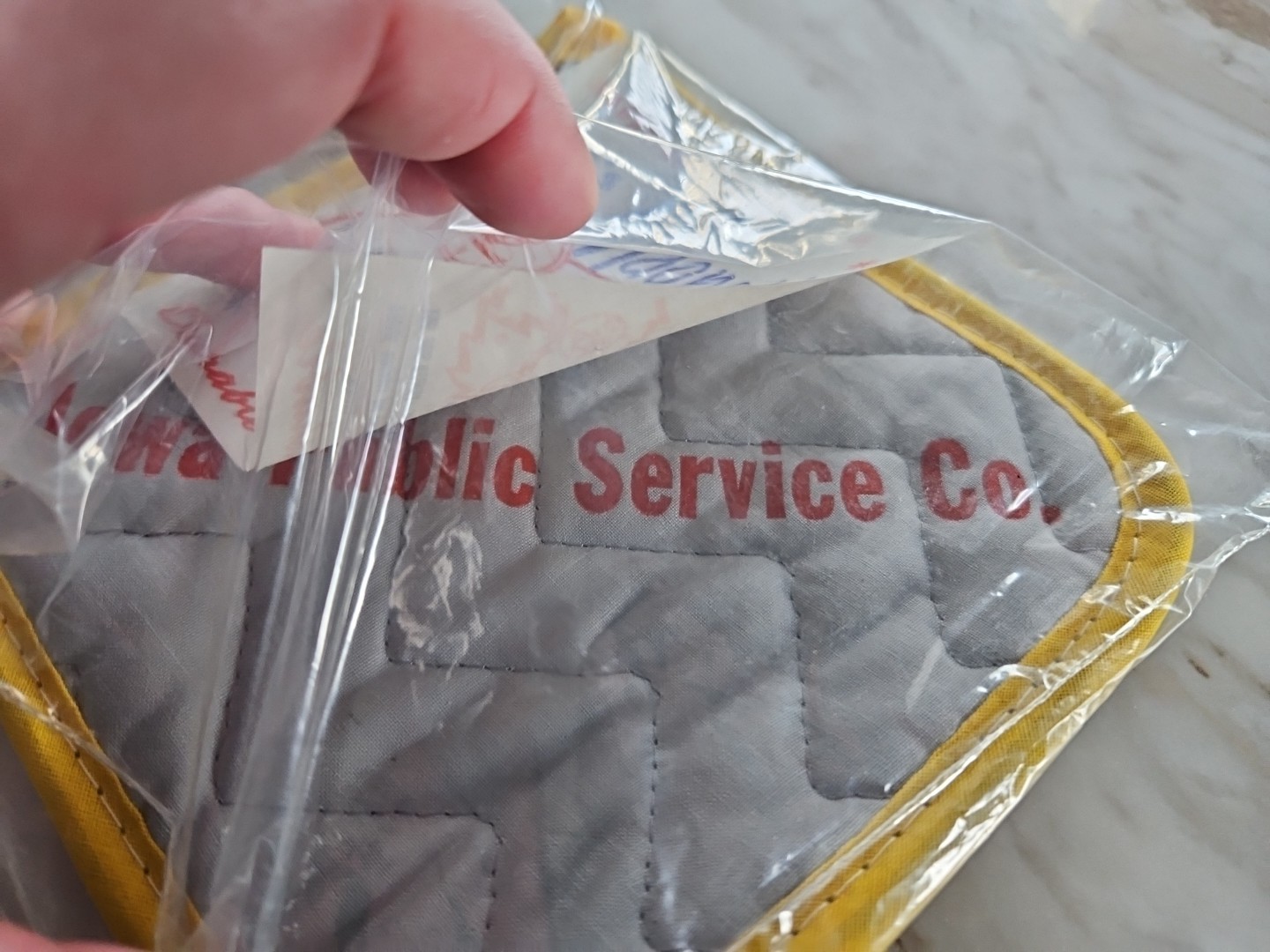 REDDY KILOWATT Magnetic Pot Holder Hotpad Magnepad Vintage Sealed Iowa Public