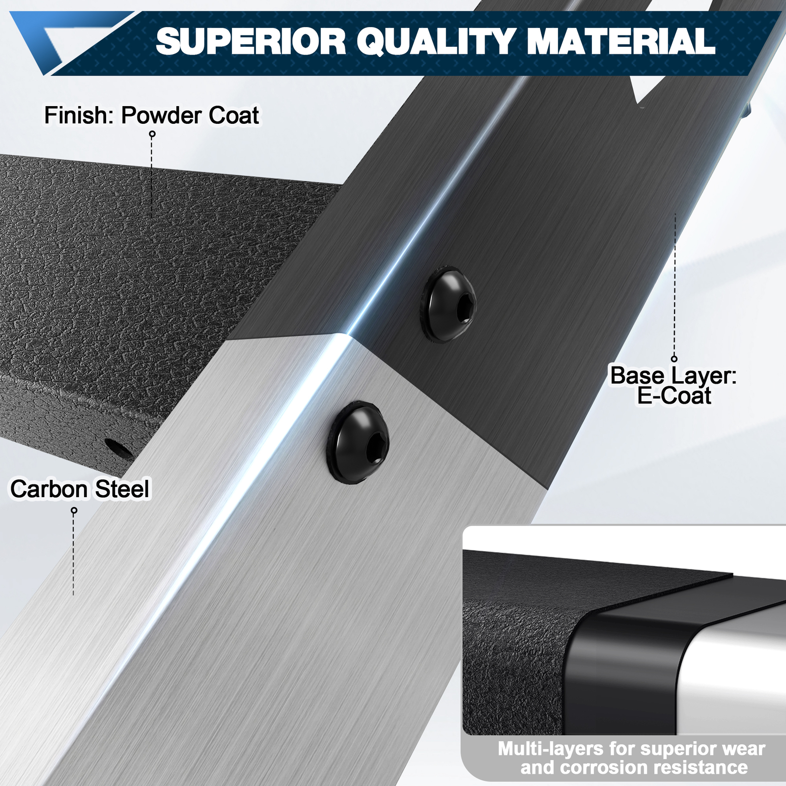 For 2010-2024 Toyota 4Runner 5th Gen Full Size Roof Rack Cargo Basket Cargo Rack