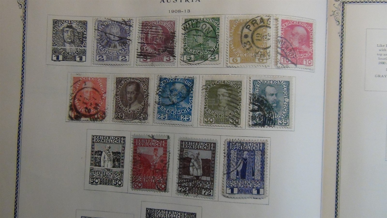 Stampsweis WW collection in Brown Scott Int'l 1901-1920 est 2715 stamps