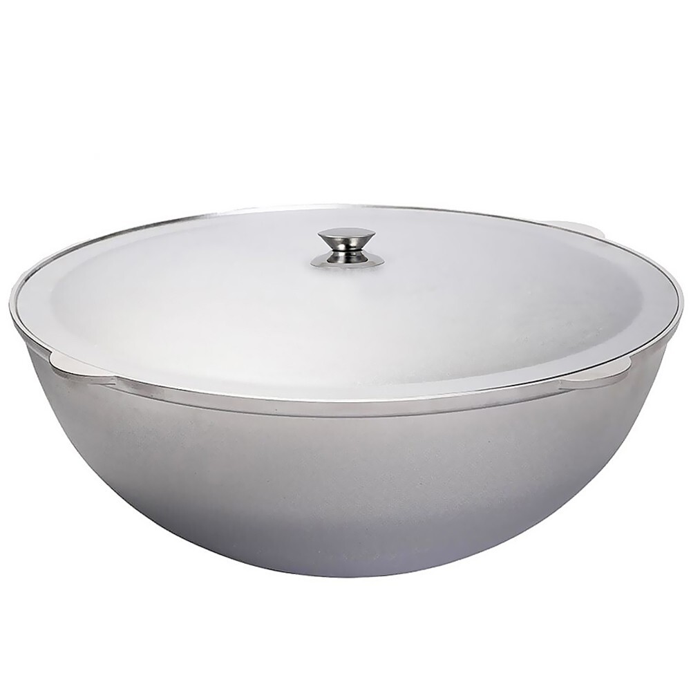 Kukmara Aluminum Kazan for Pilaf Plov Uzbeki Tatar Dish Lagman 15L Казан