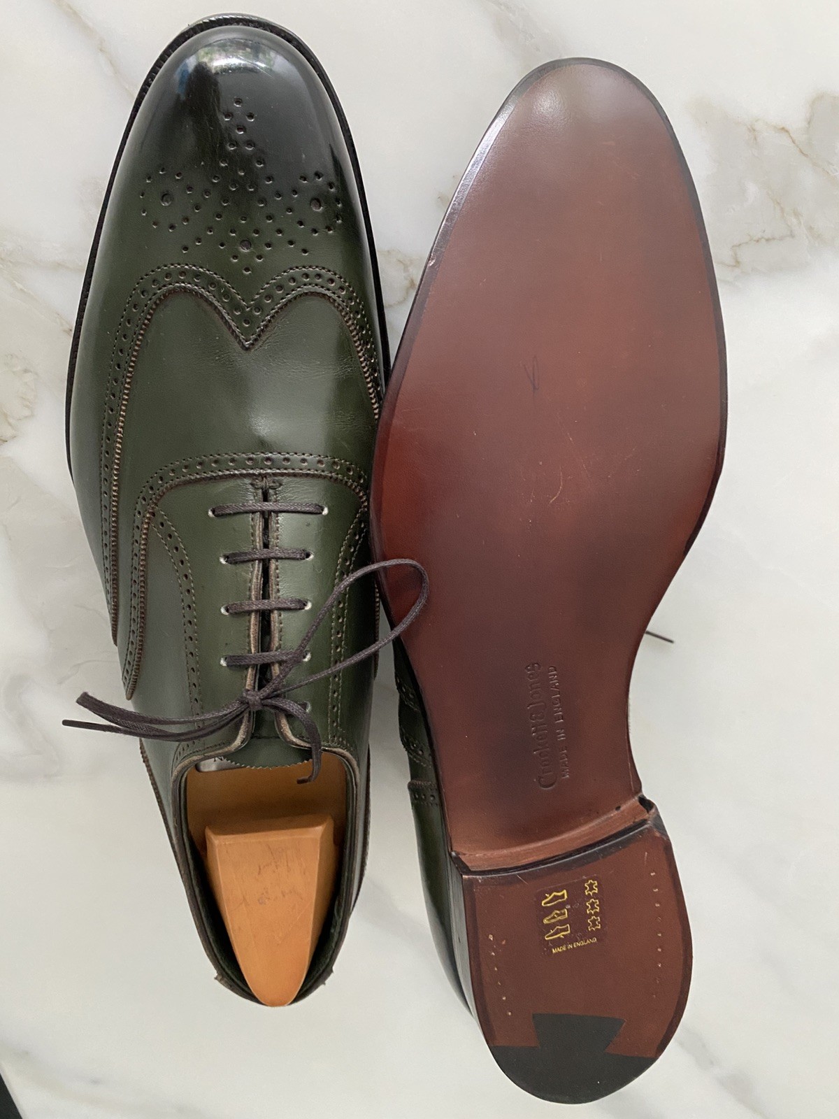 Crockett & Jones Atherstone 2 Oxford Brogue Made in England