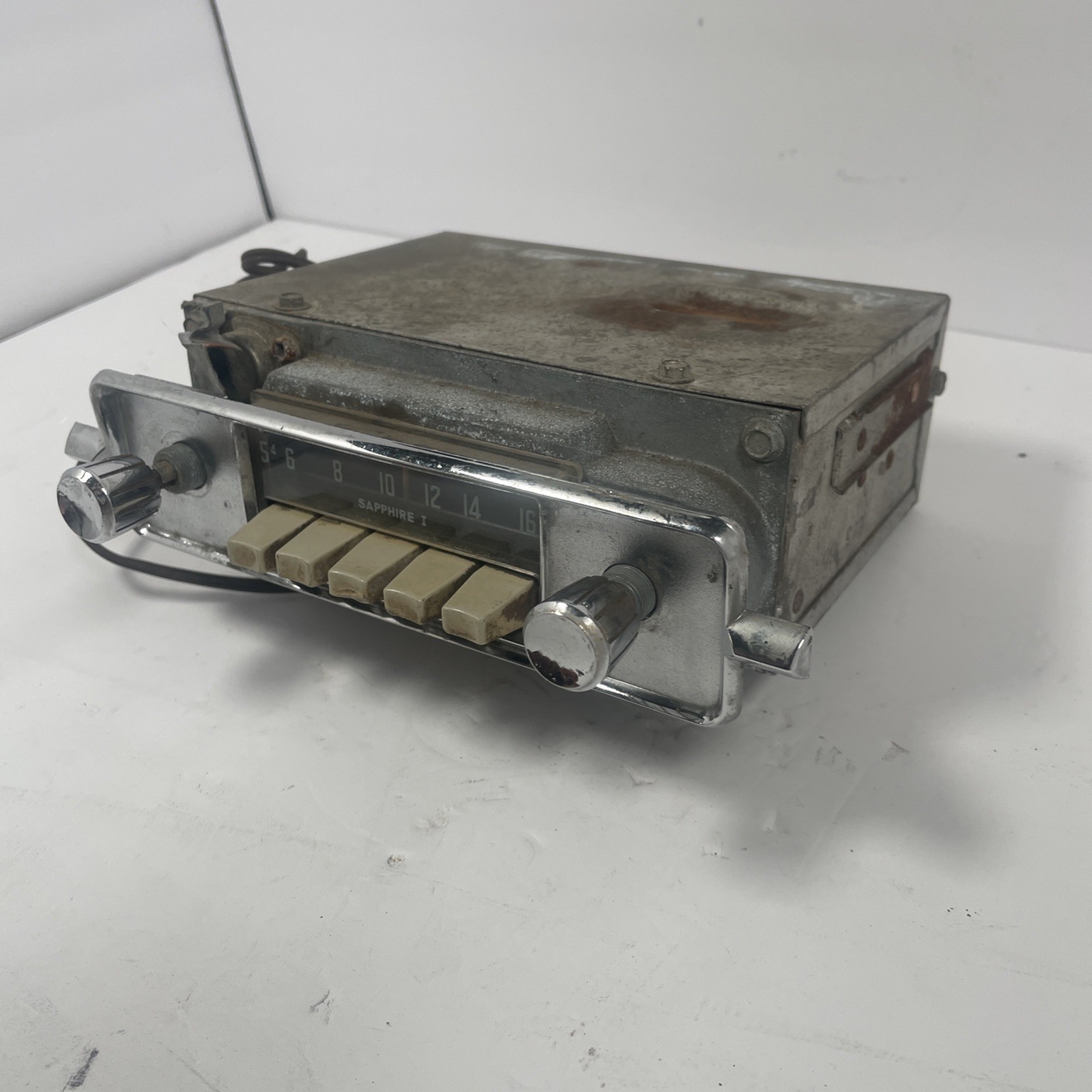 Vintage VW Bug Sapphire I AM Radio Volkswagen Not Tested 1966.