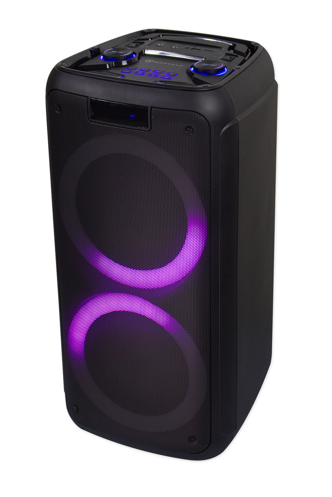 Rockville ROCK PARTY 8 Dual 8" Battery Powered Home/Portable Bluetooth Speaker