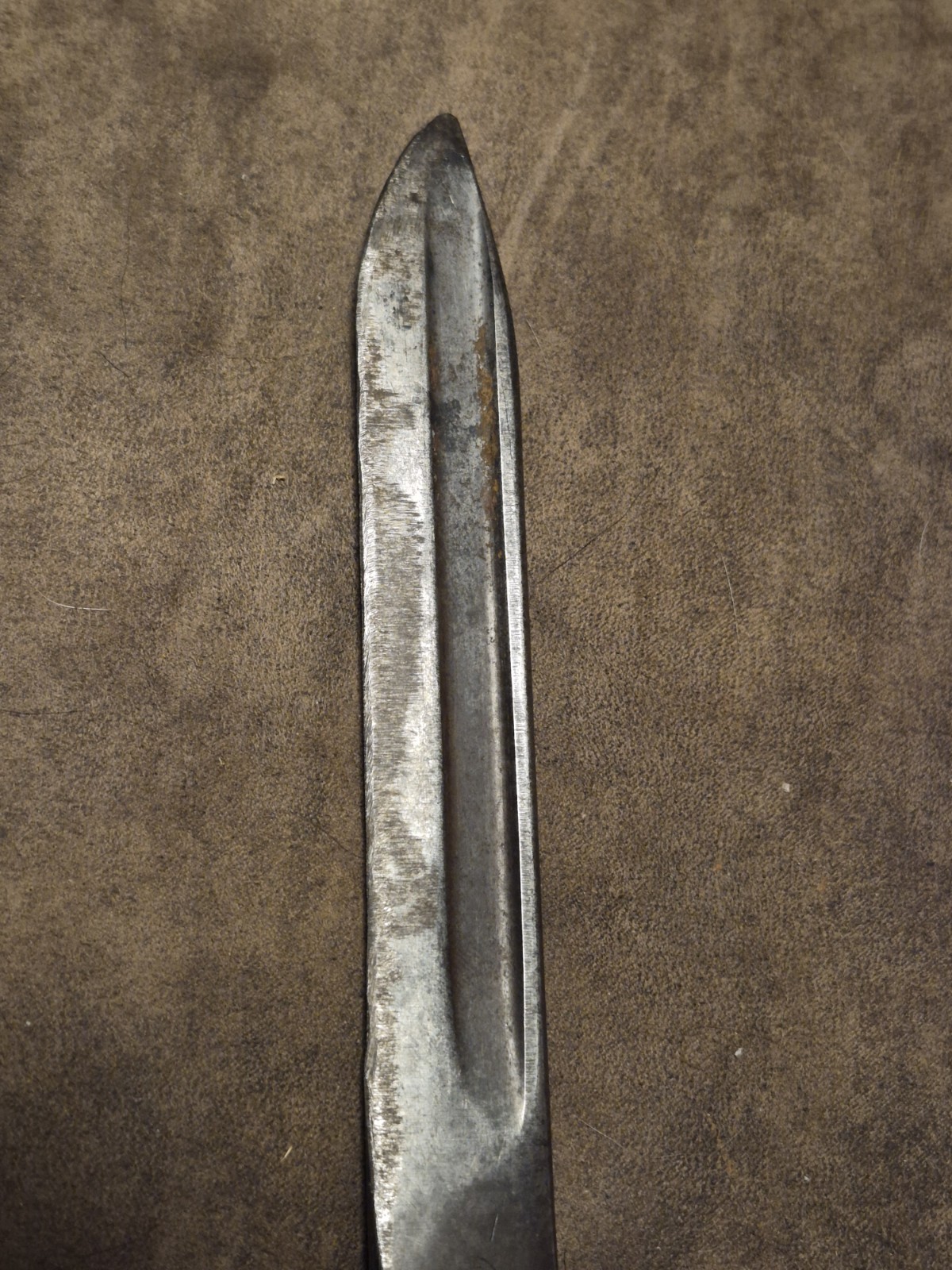 Antique Military Knife Remington 1917 WW1 Era with Leather Sheath Rare Find USA