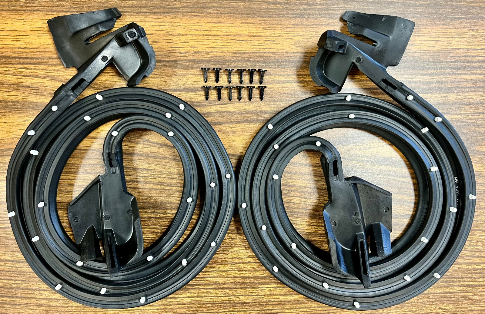 69-72 Chevelle Weatherstrip Coupe 4pc Kit Door Roof Rail Skylark Cutlass A BODY