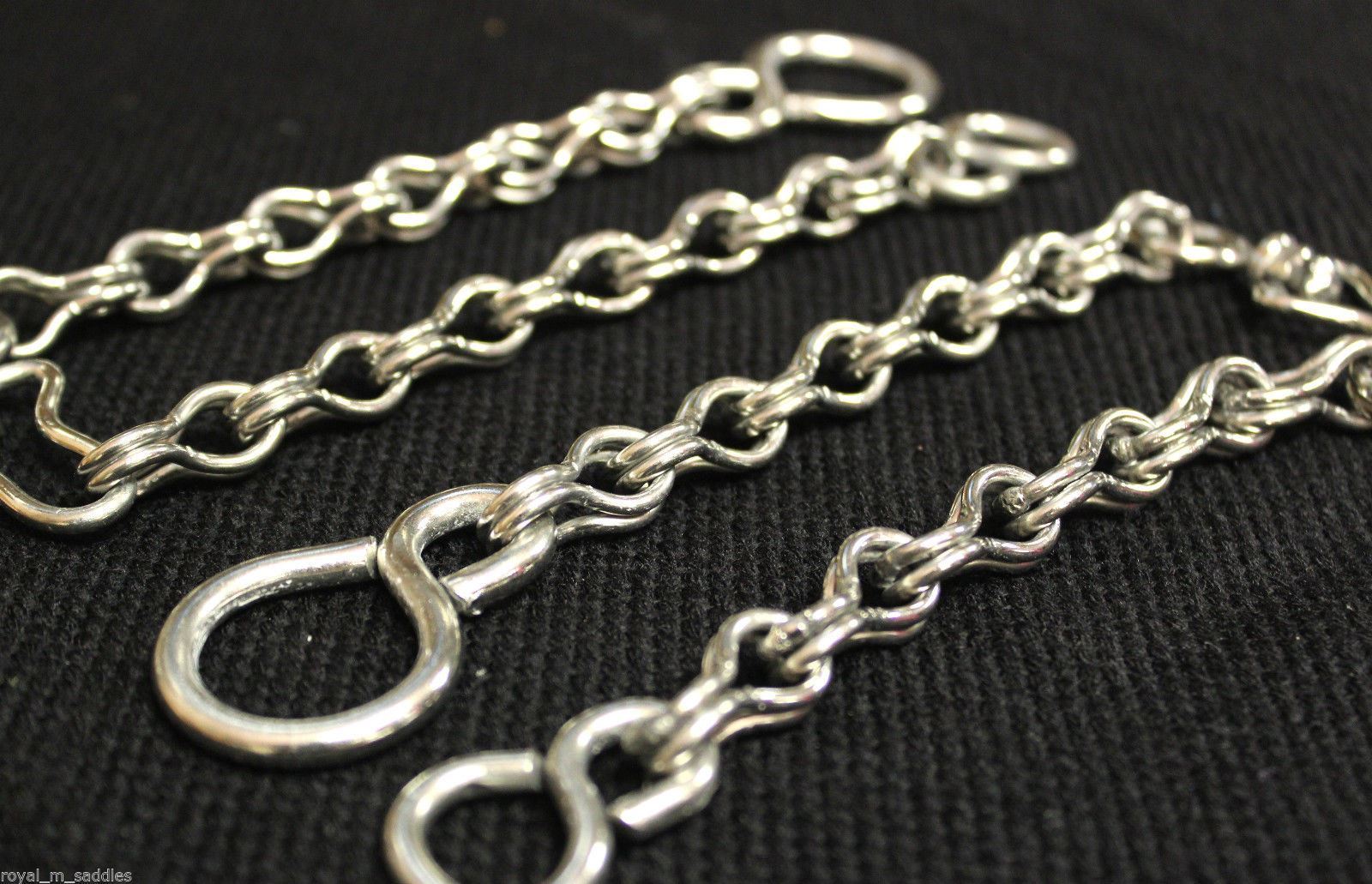 CHARRO SADDLE HORSE BIT REIN CHAINS ACERO INOXIDABLE FRENO CADENA PARA RIENDAS