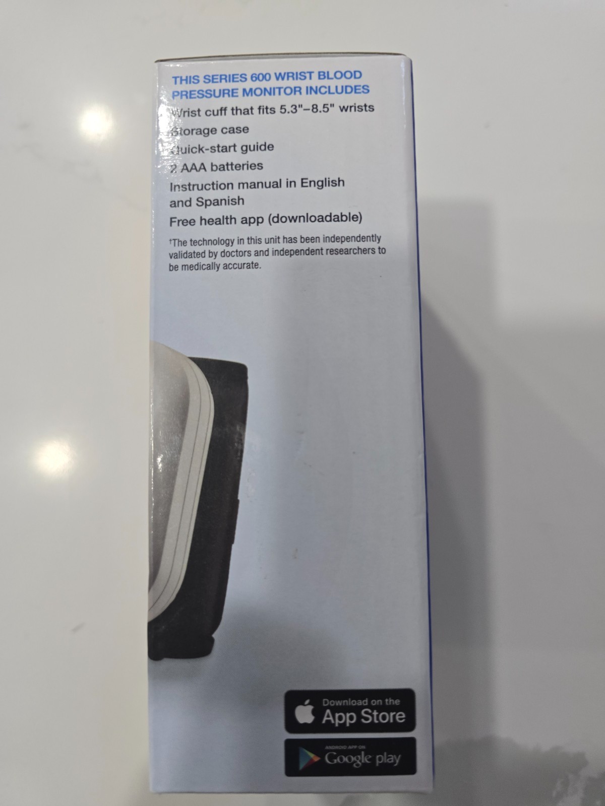 CVS WRIST BLOOD PRESSURE MONITOR, Bluetooth Series 600