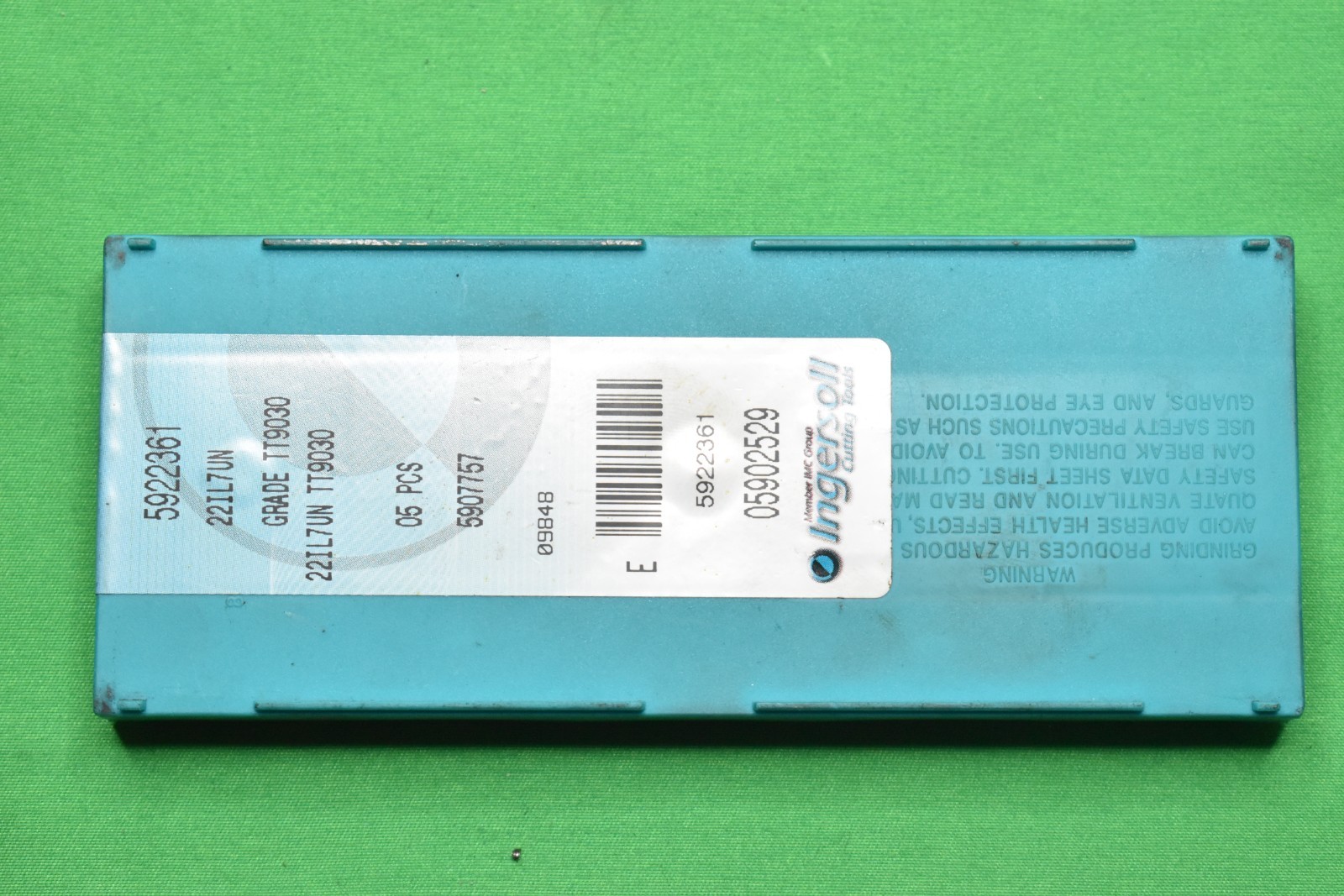 Qty 4 Ingersoll 22IL7UN TT9030 (5902529) Threading Inserts - NOB