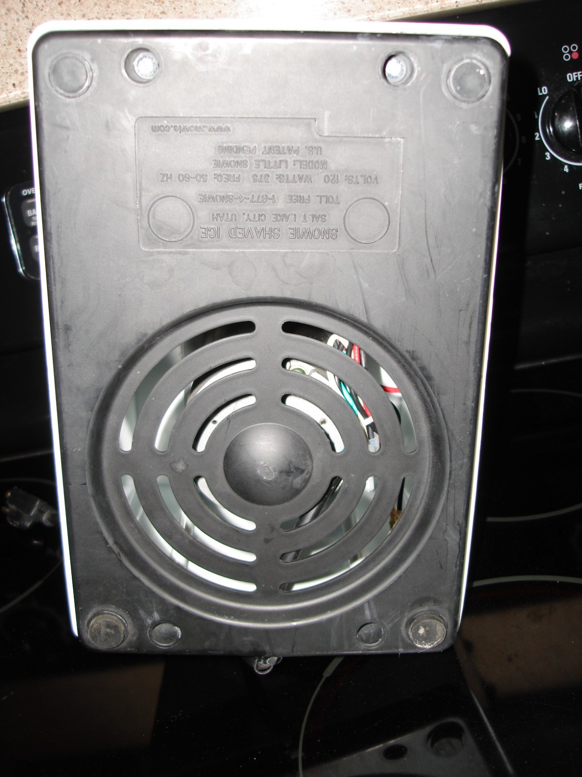 Little Snowie Max Snow Cone Machine Premium Shaved Ice Maker