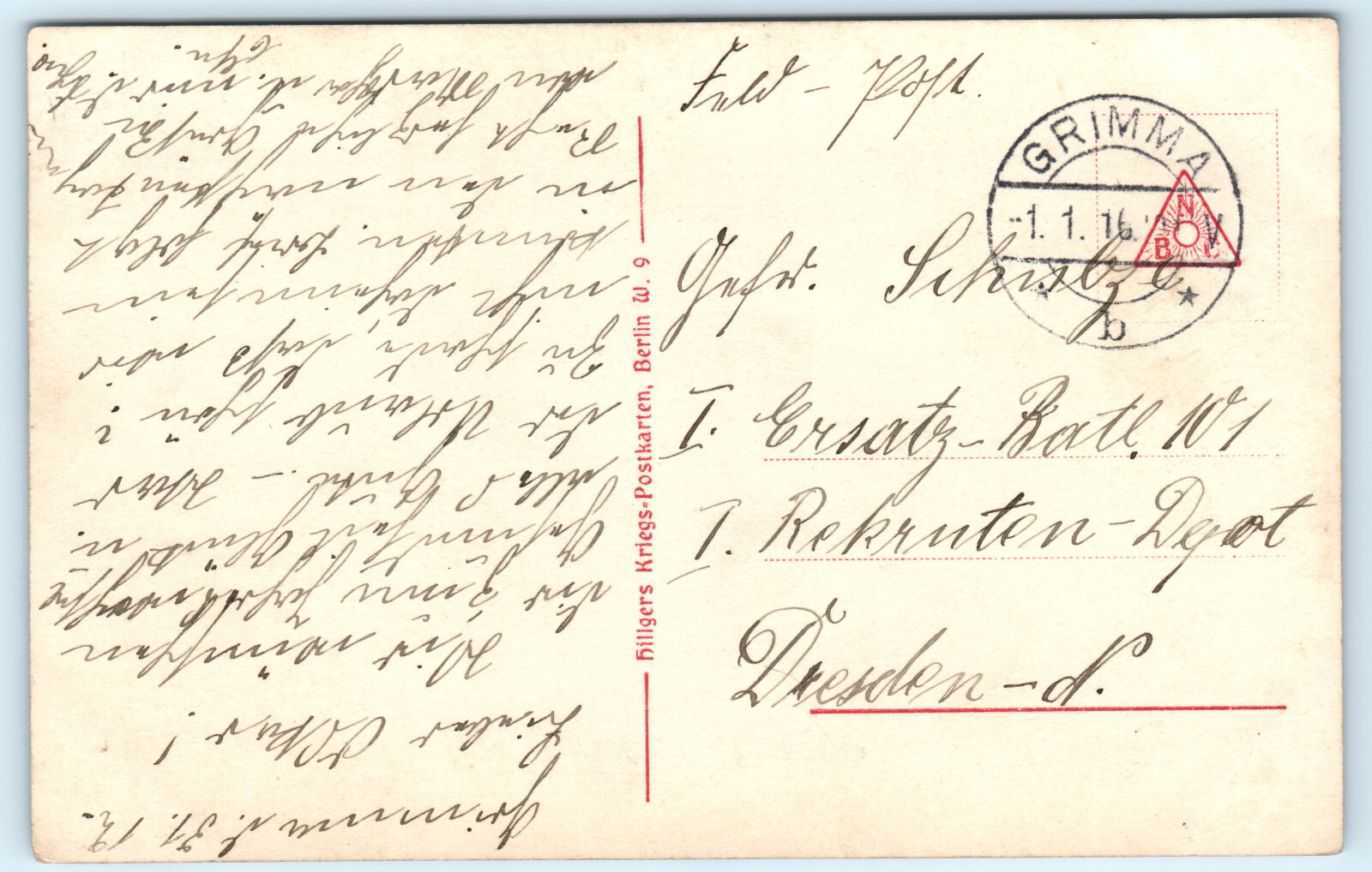 WWI German Soldier Luger Pistol Field Telephone Trench Real Photo Postcard RPPC