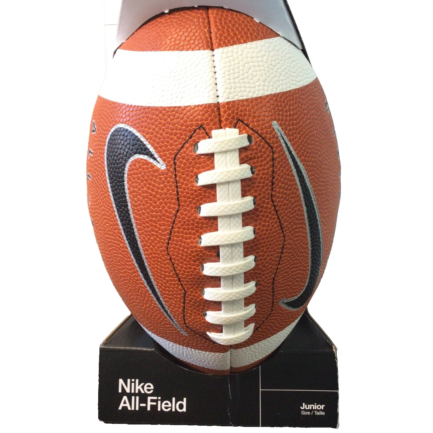 Nike Junior All Field 4.0 Football Black Logo Durable All Weather Faux Leather