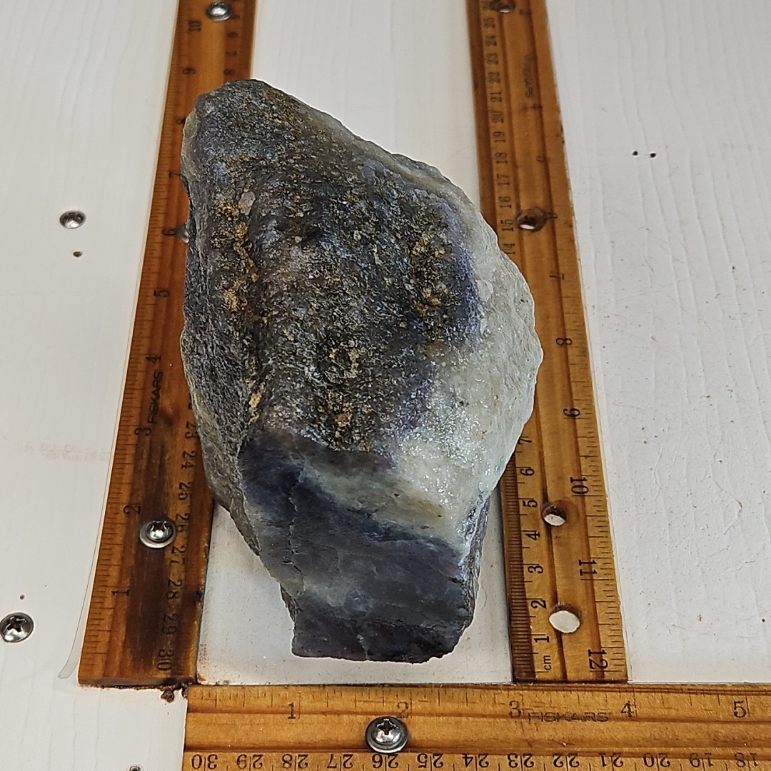 Iolite Rough, India, blue to purple color. 3LB 3.7OZ.