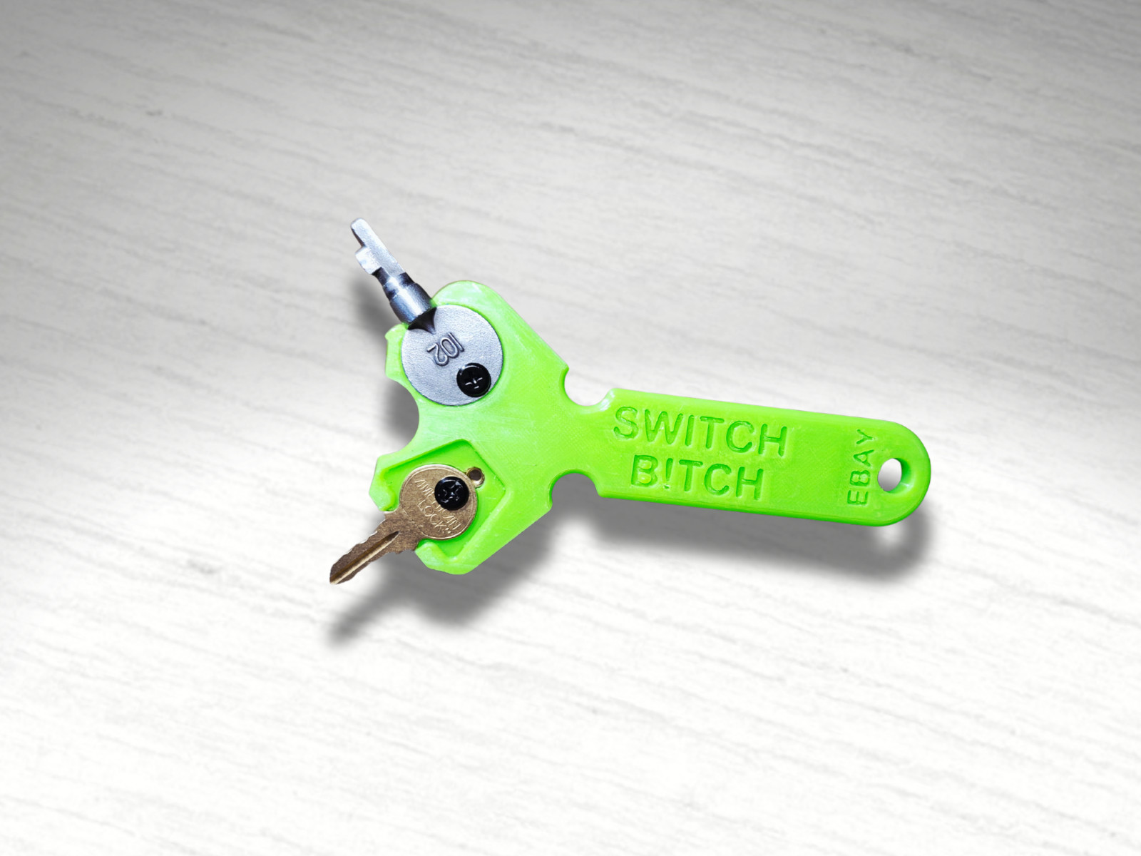 Switch B!tch Railroaders Key Holder