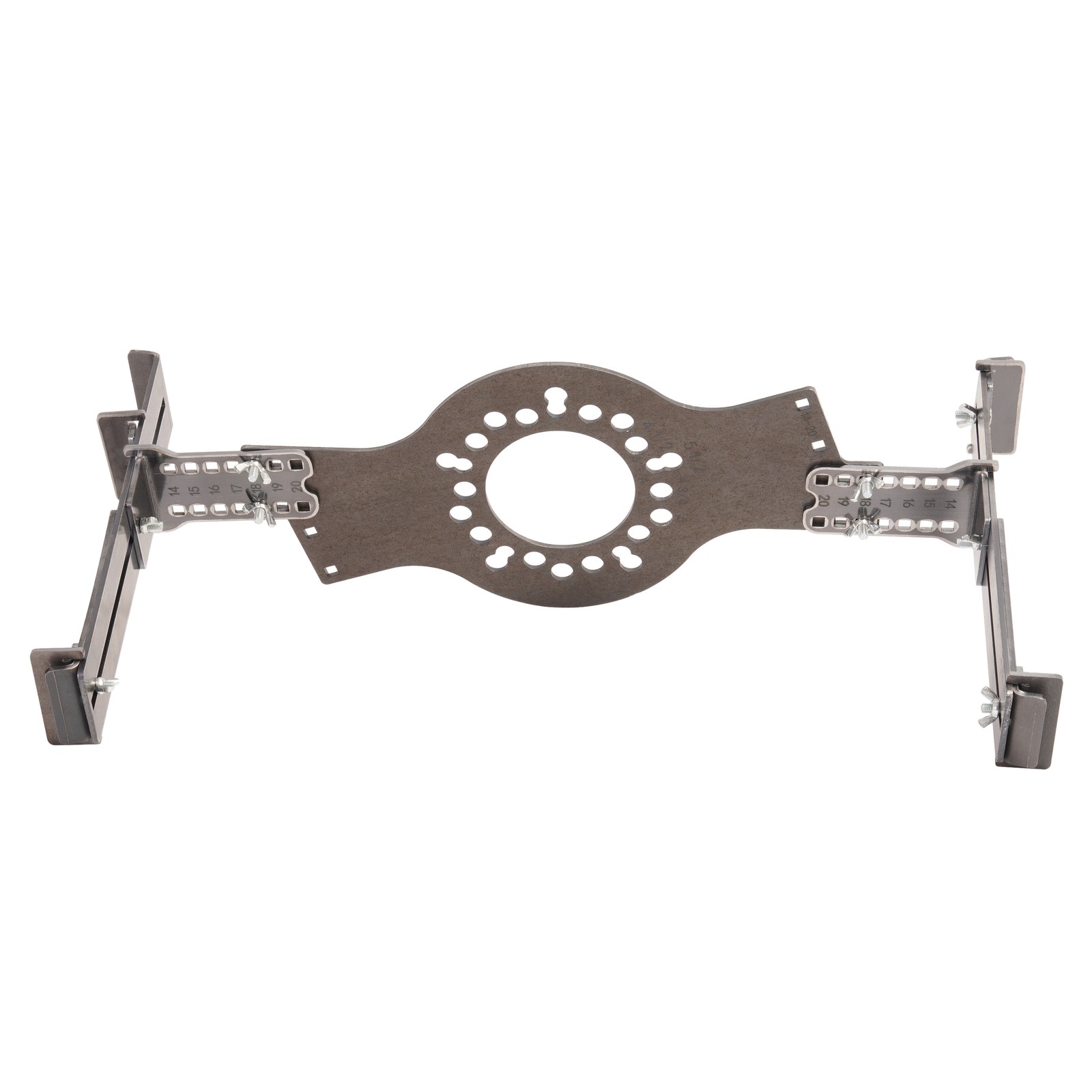 5-Lug Bolt Pattern Wheel Fitment Simulator Tool Tire/Rim Size Measuring Mockup