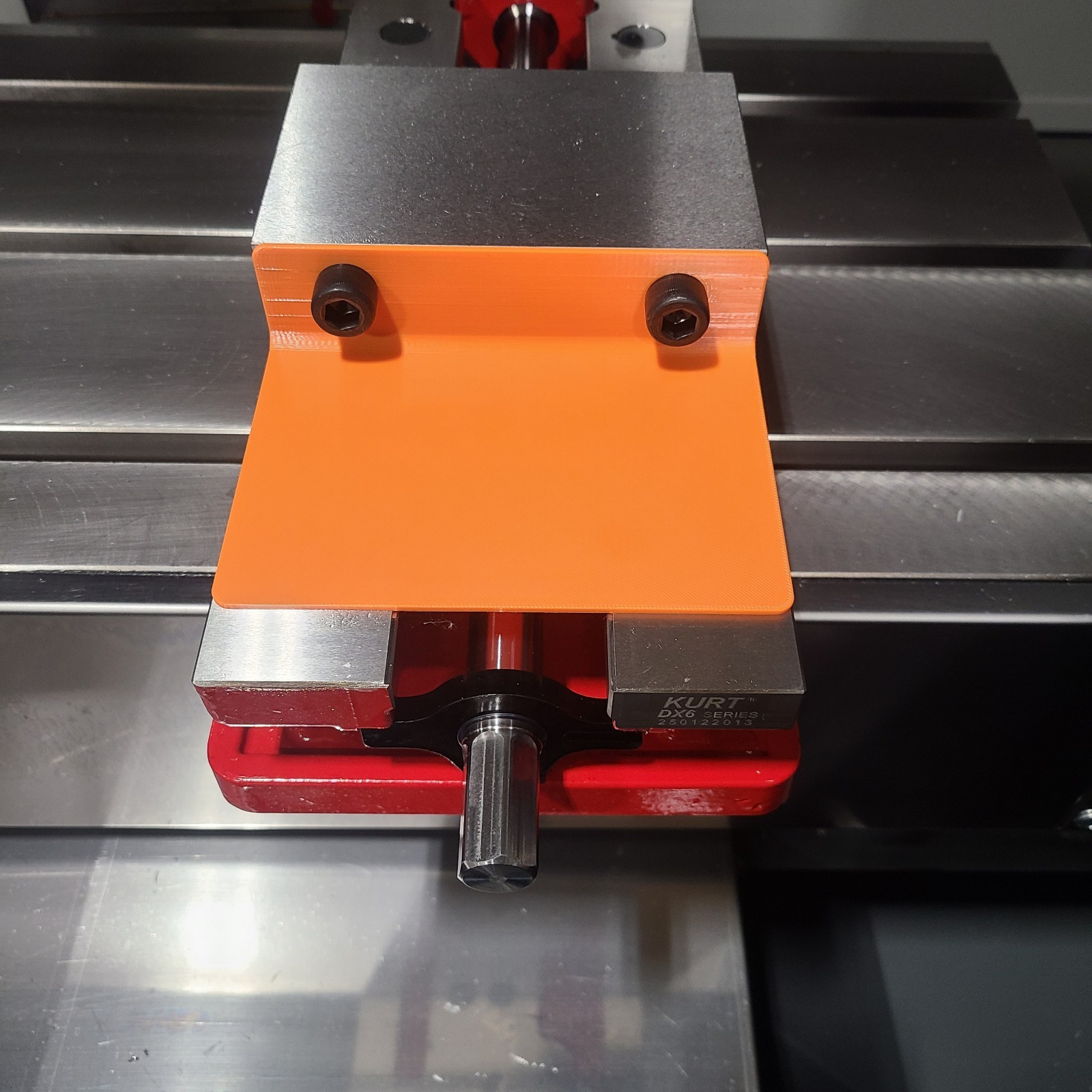 4" Compact Vise Chip Cover for 6" Kurt-Style Vises PETG, Custom Colors Available