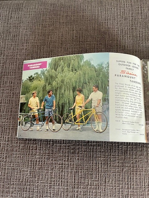 Schwinn Bicycle Diamond Jubilee Catalog 1970