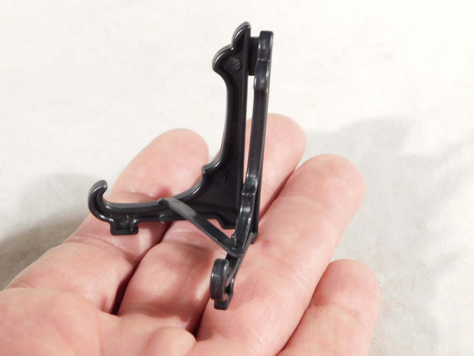 Easel Display Stand Black Plastic MINI Size Folding