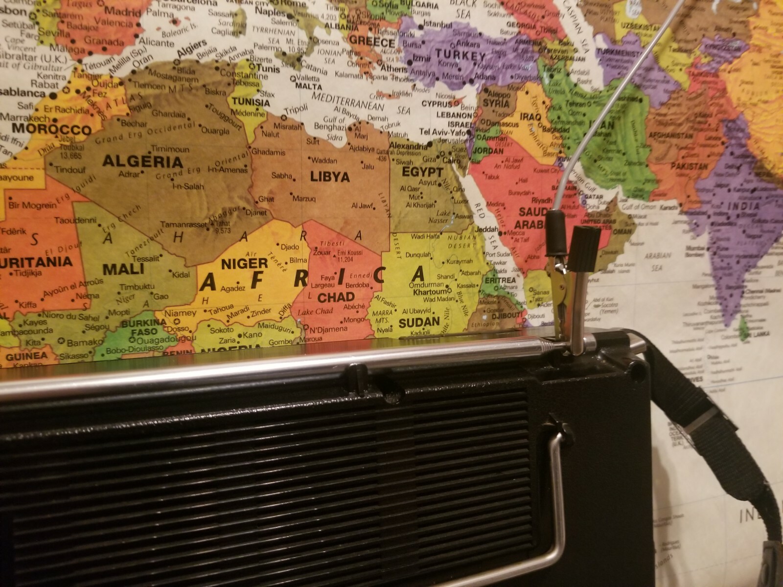 Shortwave & FM External Antenna for Realistic DX440 Sangean 803A - 25'