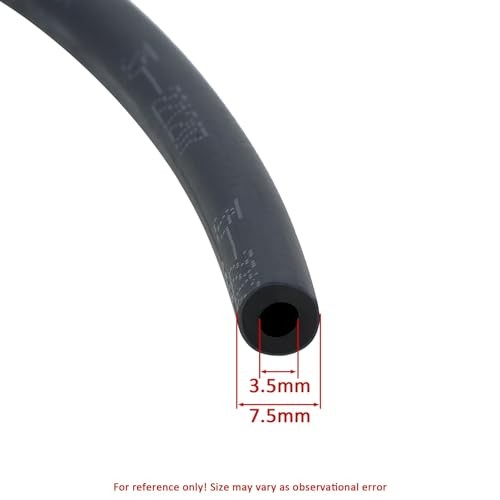 10FT Long Fuel Line 1/8" Gas Line + 10 Clamps for Kawasaki EZGO Snowmobile Lawn